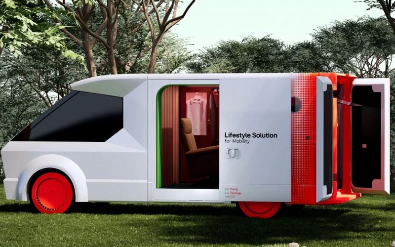 LG продемонстрирует собственные автомобили. Это грузовик, управляемый нейросетью