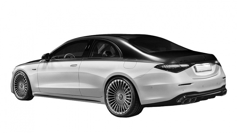 Новое купе Mercedes S-Class появилось на патентных изображениях