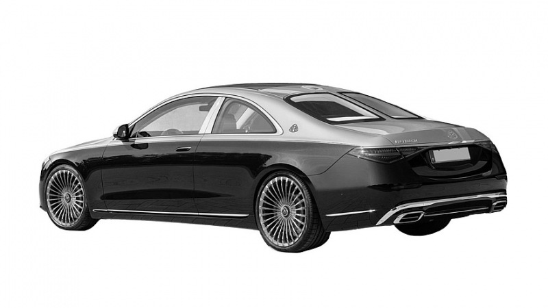 Новое купе Mercedes S-Class появилось на патентных изображениях