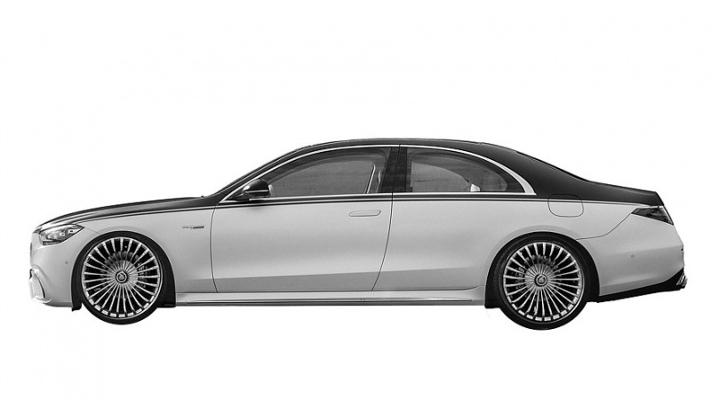 Новое купе Mercedes S-Class появилось на патентных изображениях