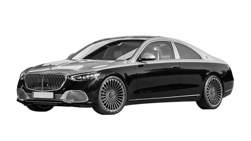 Новое купе Mercedes S-Class появилось на патентных изображениях