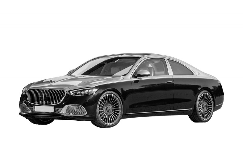 Новое купе Mercedes S-Class появилось на патентных изображениях