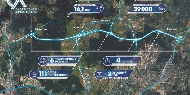 Оператор Мытищинской хорды опроверг введение платы за проезд с 22 января