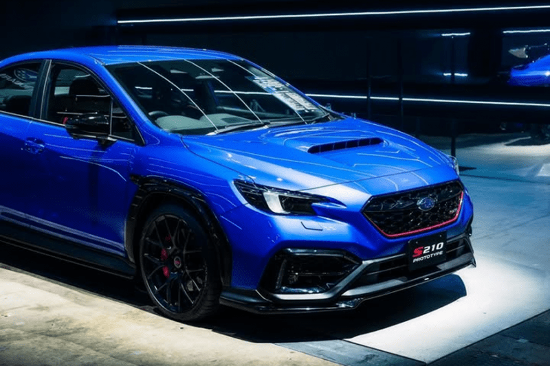 Седан Subaru WRX представляет специальную версию STI S210 с усиленным двигателем