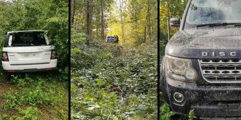 В лесах Великобритании нашли 22 Land Rover. Как они там оказались