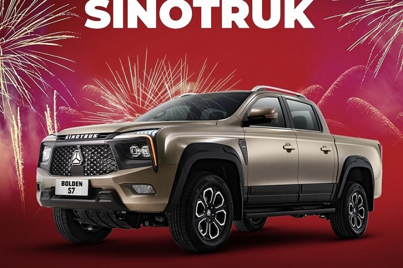 Рамный пикап Sinotruk Bolden S7 с уникальным дизайном скоро приземлится в России
