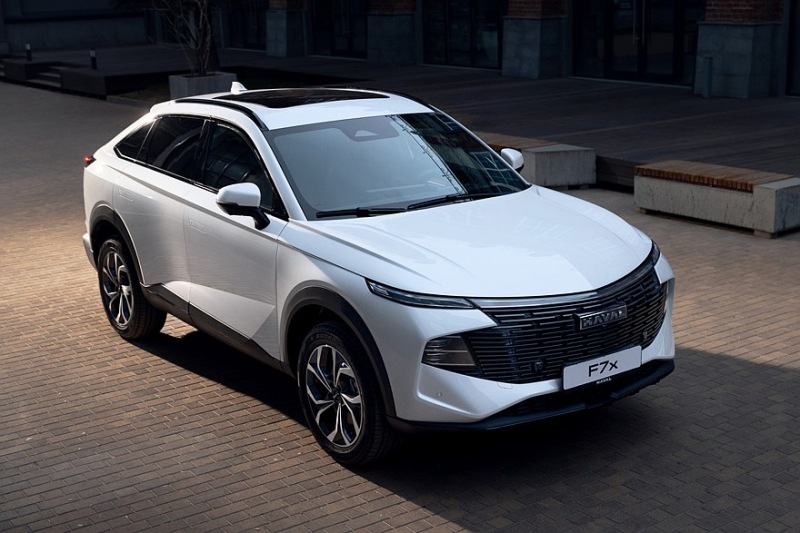 Новый купе-кроссовер Haval F7x, пока не представленный в Китае: цены в России