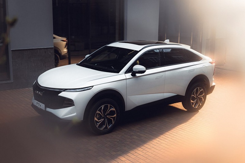 Новый купе-кроссовер Haval F7x, пока не представленный в Китае: цены в России
