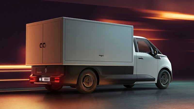 Renault выпускает новые фургоны Goelette, Estafette и Trafic с маневренностью Clio