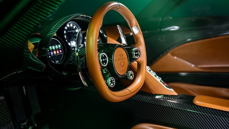 Гиперкар Zenvo Aurora демонстрирует самый мощный в мире двигатель V12 с четырьмя турбинами