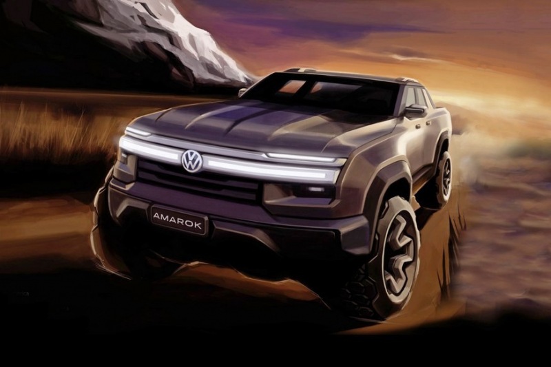 Volkswagen анонсирует принципиально новый пикап Amarok
