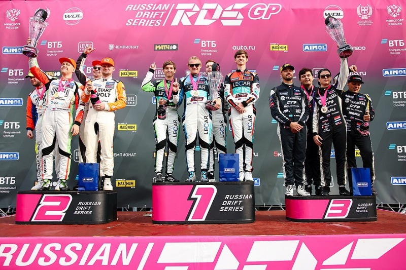 Антон Козлов одерживает вторую победу в карьере на гонке RDS GP на бульваре Игора