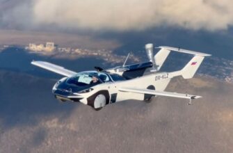 Цена — $1 млн. В Словакии представили летающий автомобиль AirCar 2