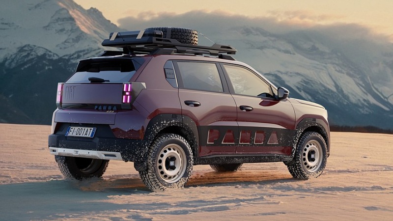 Fiat представляет Grande Panda, предшественника своего полноприводного кроссовера-хэтчбека
