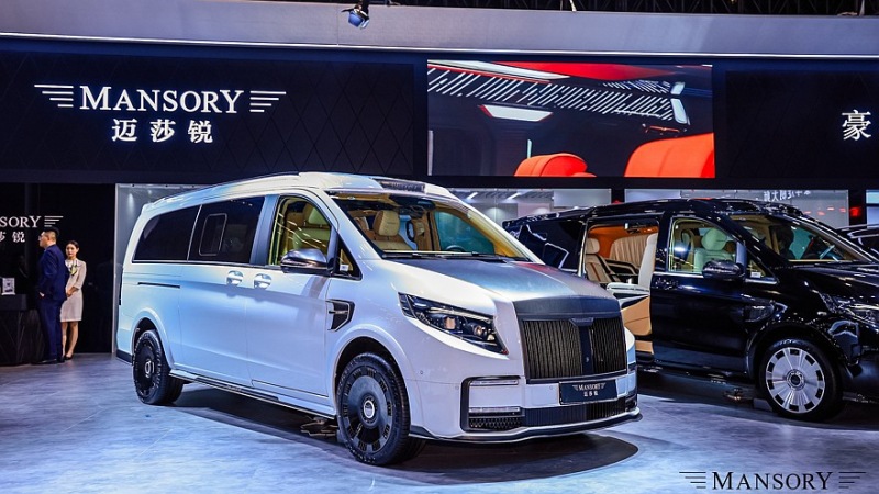 Круче, чем Maybach: Mansory превращает Mercedes-Benz V-Class в Rolls-Royce