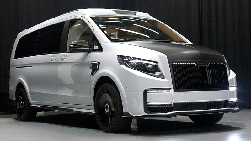 Круче, чем Maybach: Mansory превращает Mercedes-Benz V-Class в Rolls-Royce