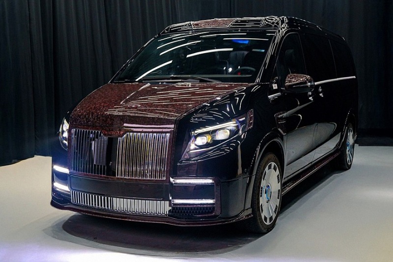 Круче, чем Maybach: Mansory превращает Mercedes-Benz V-Class в Rolls-Royce