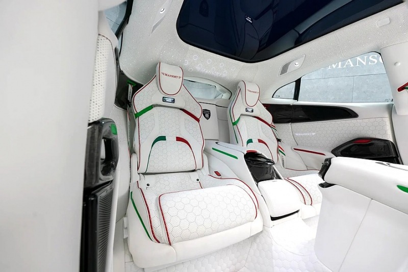 Mansory Pugnator Tricolore: наиболее агрессивно модифицированная версия Ferrari Purosangue