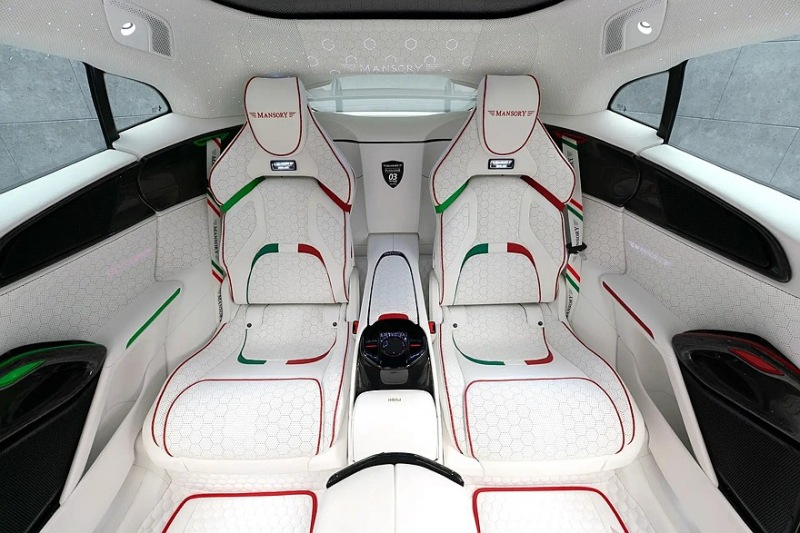 Mansory Pugnator Tricolore: наиболее агрессивно модифицированная версия Ferrari Purosangue