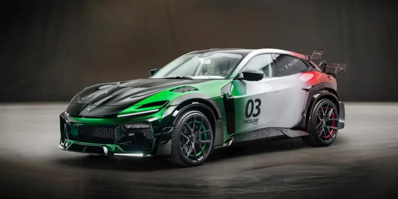 Mansory Pugnator Tricolore: самая безжалостная тюнинг-версия Ferrari Purosangue