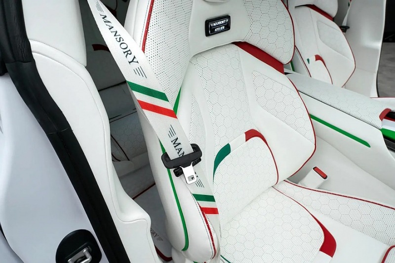 Mansory Pugnator Tricolore: наиболее агрессивно модифицированная версия Ferrari Purosangue