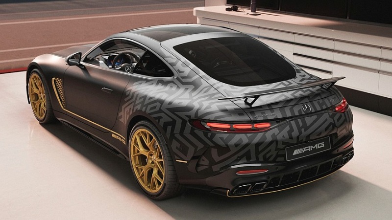 Mercedes-AMG GT 63 APXGP Edition: специальный выпуск для нового фильма Брэда Питта