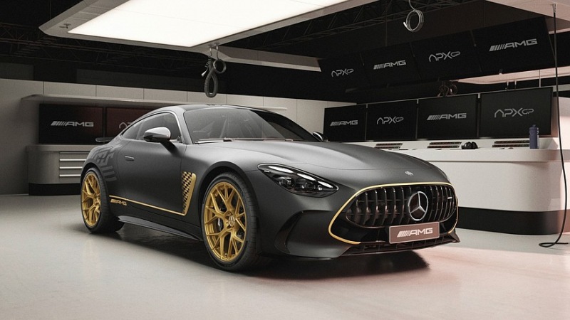 Mercedes-AMG GT 63 APXGP Edition: специальный выпуск для нового фильма Брэда Питта