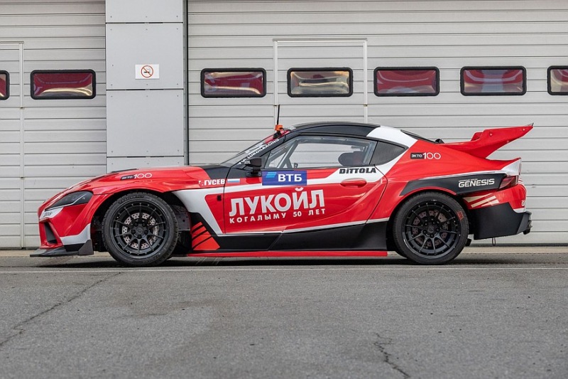 Много углеродного волокна, облегчение и рулевая рейка BMW: Toyota Supra A90, настроенная для RDS GP