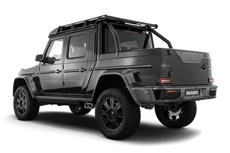 Новый Brabus XLP 800 Adventure: мощный пикап с портальным мостом снова в продаже