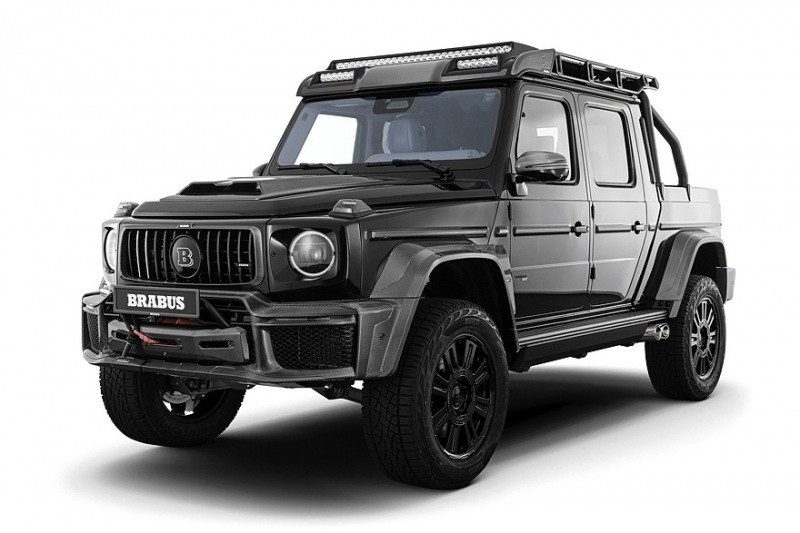 Новый Brabus XLP 800 Adventure: мощный пикап с портальным мостом снова в продаже