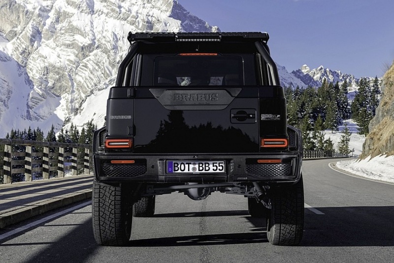 Новый Brabus XLP 800 Adventure: мощный пикап с портальным мостом снова в продаже