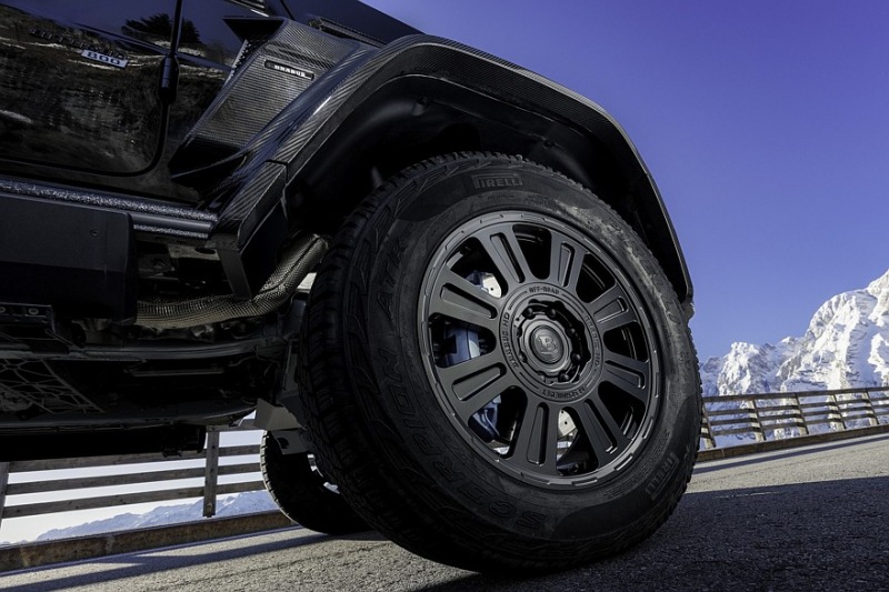 Новый Brabus XLP 800 Adventure: мощный пикап с портальным мостом снова в продаже