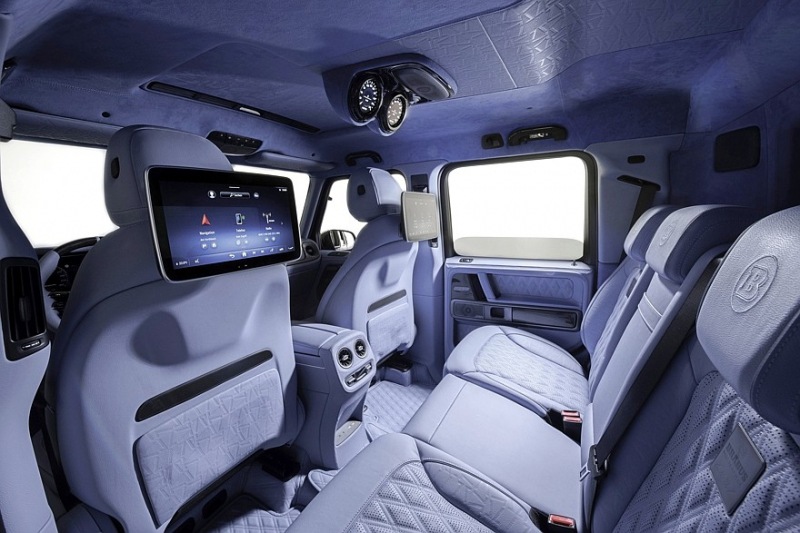 Новый Brabus XLP 800 Adventure: мощный пикап с портальным мостом снова в продаже