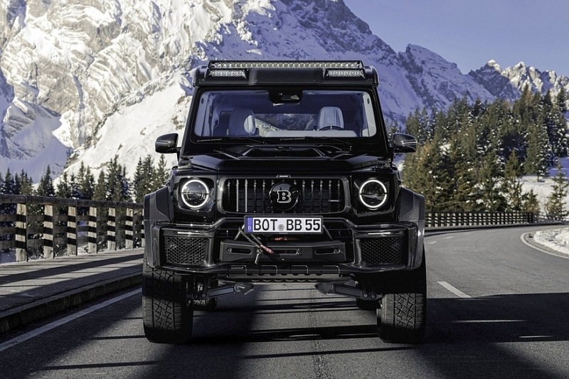 Новый Brabus XLP 800 Adventure: мощный пикап с портальным мостом снова в продаже