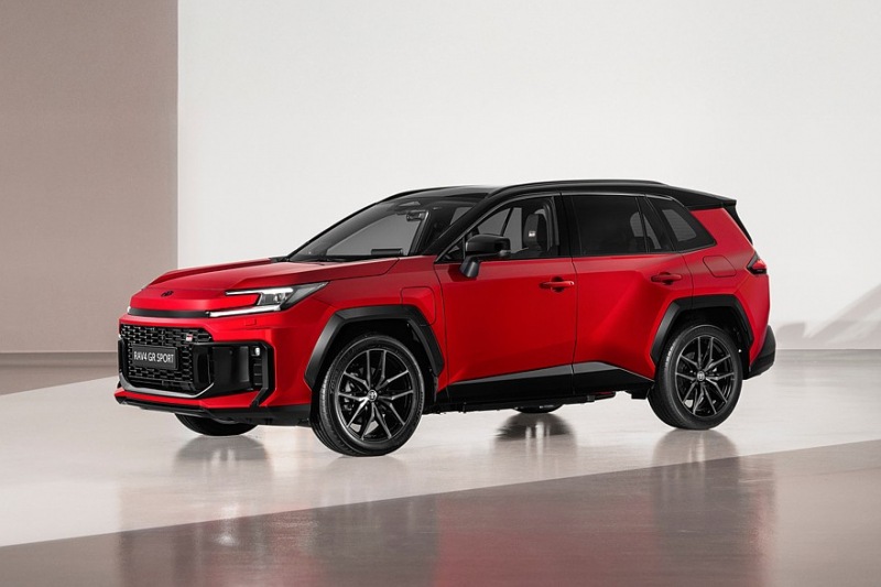 Новый кроссовер Toyota RAV4 представлен в нескольких версиях