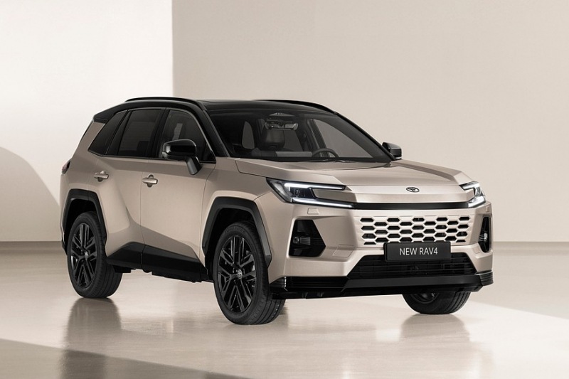 Новый кроссовер Toyota RAV4 представлен в нескольких версиях