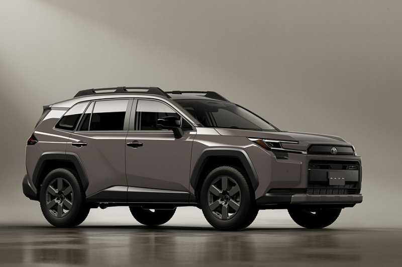 Новый кроссовер Toyota RAV4 представлен в нескольких версиях