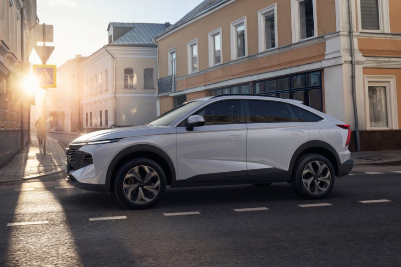Новое купе Haval F7x представлено в России: топовый двигатель и полный привод