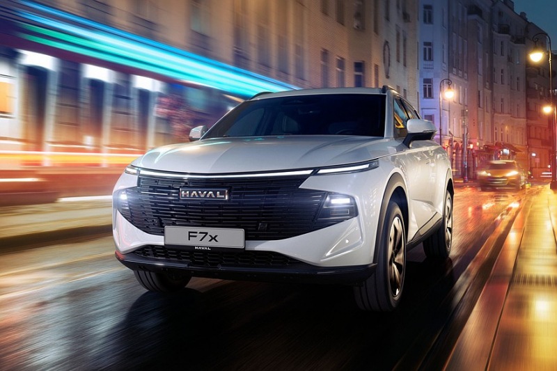 Новое купе Haval F7x представлено в России: топовый двигатель и полный привод