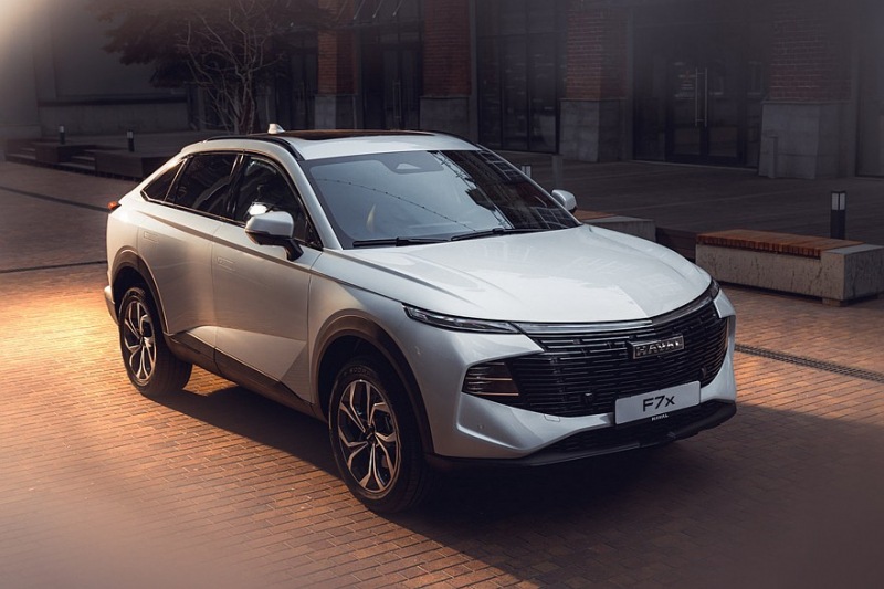 Новое купе Haval F7x представлено в России: топовый двигатель и полный привод