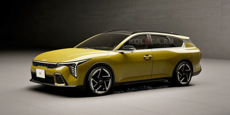 Новый универсал Kia K4: первые изображения