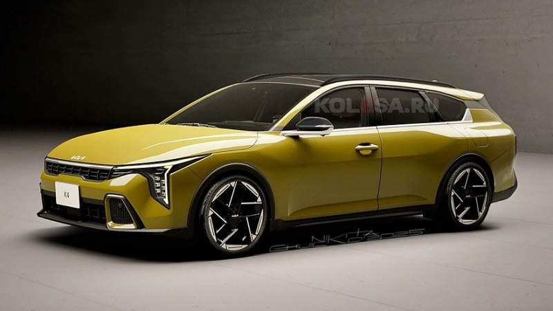 Новый Kia K4 Wagon: первые фотографии