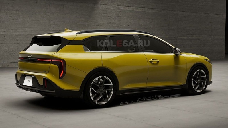 Новый Kia K4 Wagon: первые фотографии