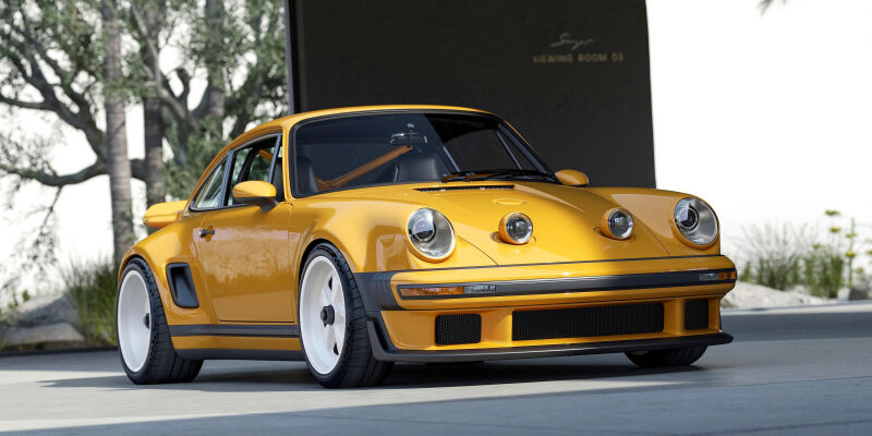 Очередной крутой Porsche 911 от Singer: широкий кузов, четыре фары и атмосферные 426 л.с.