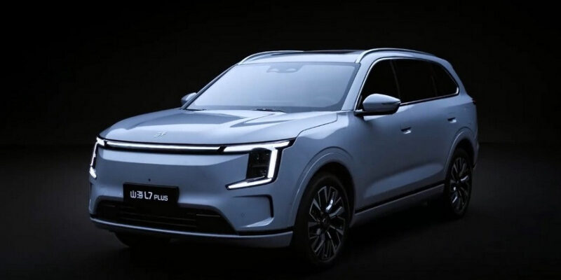 Показан большой кроссовер Jetour Shanhai L7 Plus в новом стиле