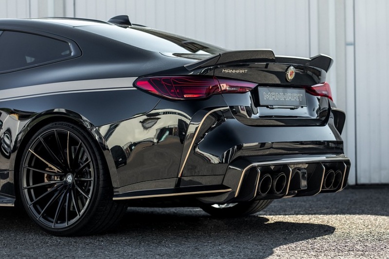 Зверь: суперкупе Manhart MH4 900 создано на базе BMW M4 и имеет мощность более 900 лошадиных сил