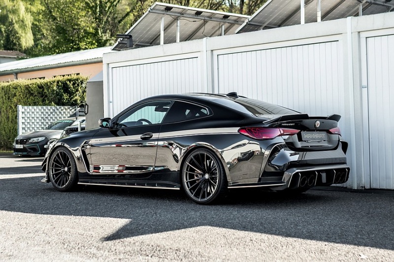 Зверь: суперкупе Manhart MH4 900 создано на базе BMW M4 и имеет мощность более 900 лошадиных сил