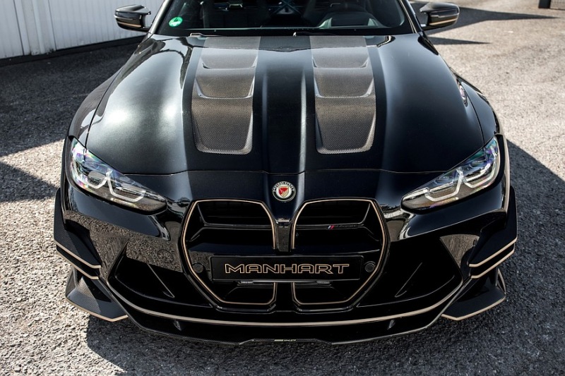 Зверь: суперкупе Manhart MH4 900 создано на базе BMW M4 и имеет мощность более 900 лошадиных сил
