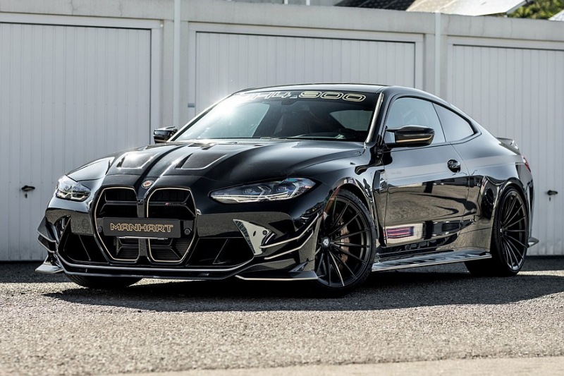 Зверь: суперкупе Manhart MH4 900 создано на базе BMW M4 и имеет мощность более 900 лошадиных сил