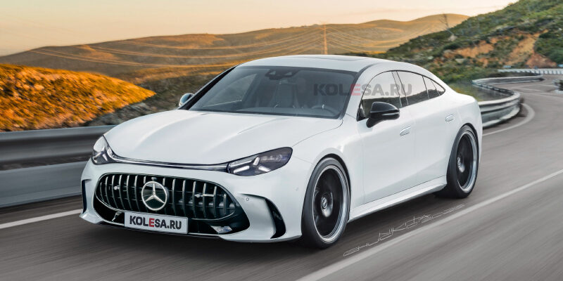 Седан Mercedes-AMG GT: новые изображения
